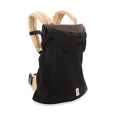 Ergobaby&trade; Winter Weather Cover in Black. View a larger version of this product image.