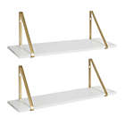 Alternate image 0 for Kate and Laurel&trade; Soloman Accent Shelves (Set of 2)