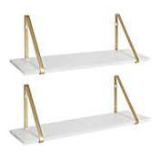 Kate and Laurel&trade; Soloman Accent Shelves (Set of 2)