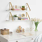 Alternate image 1 for Kate and Laurel&trade; Soloman Accent Shelves (Set of 2)