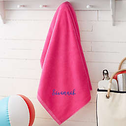 Colorful Personalized Beach Towel