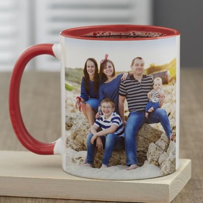 Family Photo Personalized 11 oz. Coffee Mug