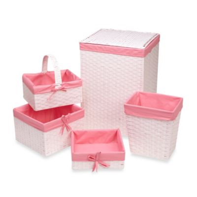 pink baby hamper