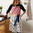 Alternate image 3 for Anchors Away Apron in Red/White/Blue