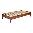 Alternate image 0 for Forest Gate&trade; Diana Mid-Century Twin Solid Wood Platform Bed in Walnut