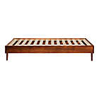 Alternate image 4 for Forest Gate&trade; Diana Mid-Century Twin Solid Wood Platform Bed in Walnut