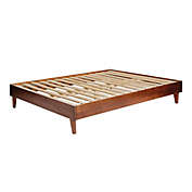 Forest Gate&trade; Diana Mid-Century Queen Solid Wood Platform Bed in Walnut