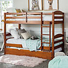 Alternate image 1 for Forest Gate&trade; Twin Over Twin Bunk Bed with Trundle in Cherry