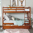 Alternate image 6 for Forest Gate&trade; Twin Over Twin Bunk Bed with Trundle in Cherry