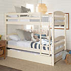 Alternate image 0 for Forest Gate&trade; Twin Over Twin Bunk Bed with Trundle in White