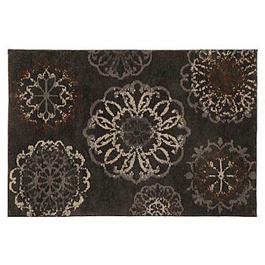 Bacova Cashlon 2&#39;3 x 3&#39;5 Accent Rug in Grey. View a larger version of this product image.