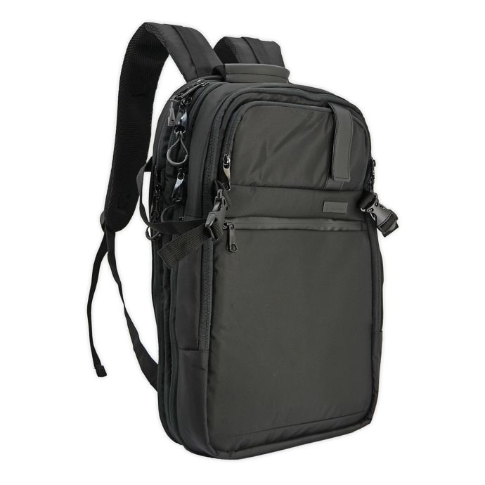 1 Like No Other Expandable Travel Backpack in Black | Bed Bath & Beyond