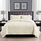 Alternate image 0 for Cathay Home Home Basics 3-Piece Full/Queen Quilt Set in Ivory