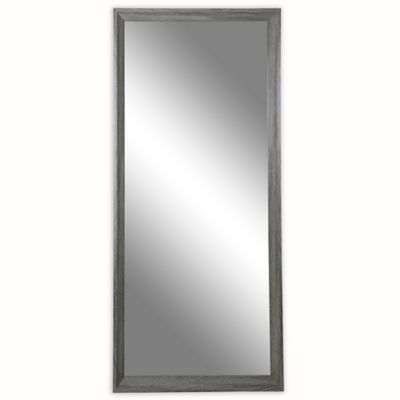 30-Inch x 70-Inch Modern Floor Mirror in Spa Grey | Bed ...