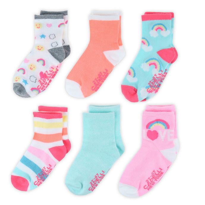 Capelli New York 6-Pack Love Socks | Bed Bath & Beyond