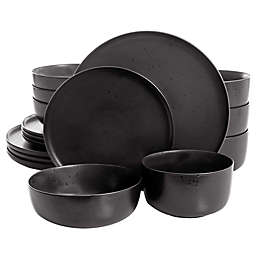 Artisanal Kitchen Supply® Soto 16-Piece Dinnerware Set in Coal