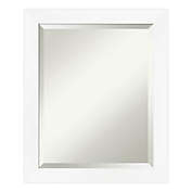 Amanti Art Cabinet Bathroom Vanity Mirror in White