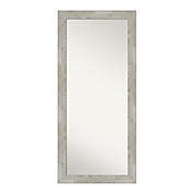 Amanti Art Dove Greywash 30-Inch x 66-Inch Framed Full Length Floor/Leaner Mirror in Grey