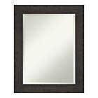 Alternate image 0 for Amanti Art Rustic Plank Espresso Framed Bathroom Vanity Mirror in Brown