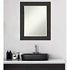 Alternate image 4 for Amanti Art Rustic Plank Espresso Framed Bathroom Vanity Mirror in Brown