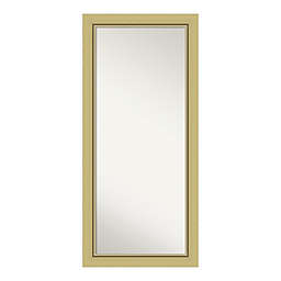 Amanti Art Landon 30-Inch x 66-Inch Framed Full Length Floor/Leaner Mirror in Gold