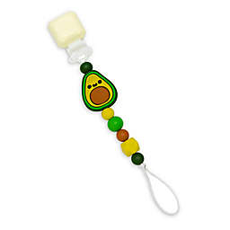 Loulou Lollipop® Darling Avocado Pacifier Clip in Green