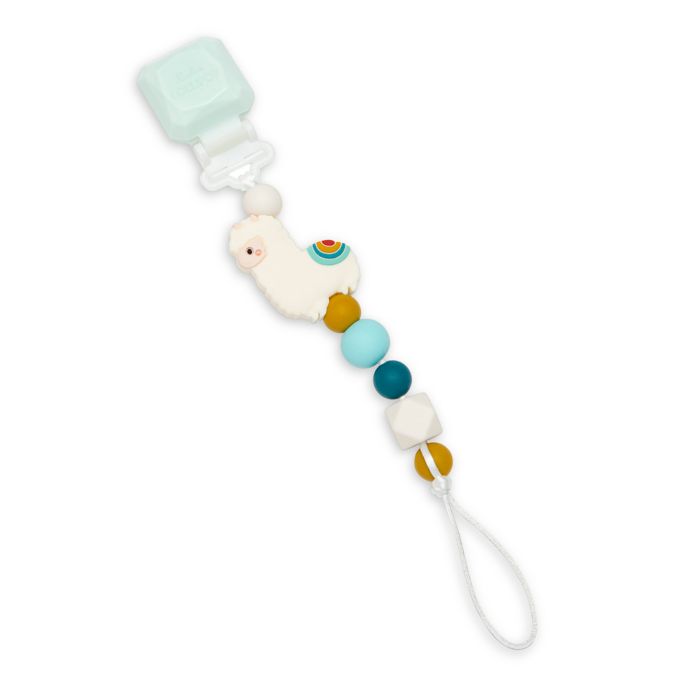 Loulou Lollipop® Darling Llama Pacifier Clip Bed Bath and Beyond Canada