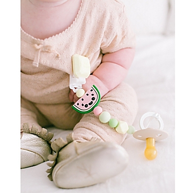 Loulou Lollipop&reg; Darling Watermelon Pacifier Clip. View a larger version of this product image.