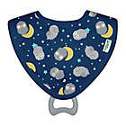Alternate image 1 for green sprouts&reg; Organic Cotton Muslin 3-Pack Stay-Dry Teether Bibs in Blue Owl
