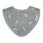 Alternate image 3 for green sprouts&reg; Organic Cotton Muslin 3-Pack Stay-Dry Teether Bibs in Blue Owl