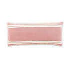 Alternate image 0 for UGG&reg; Ada Chenille Striped Oblong Throw Pillow in LA Sunset Pink