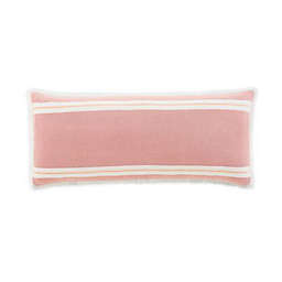 UGG® Ada Chenille Striped Oblong Throw Pillow in LA Sunset Pink