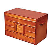 Mele & Co. Empress Wooden Jewelry Box in Walnut