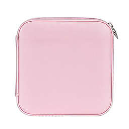 Mele & Co. Josette Faux Leather Travel Jewelry Case in Blush