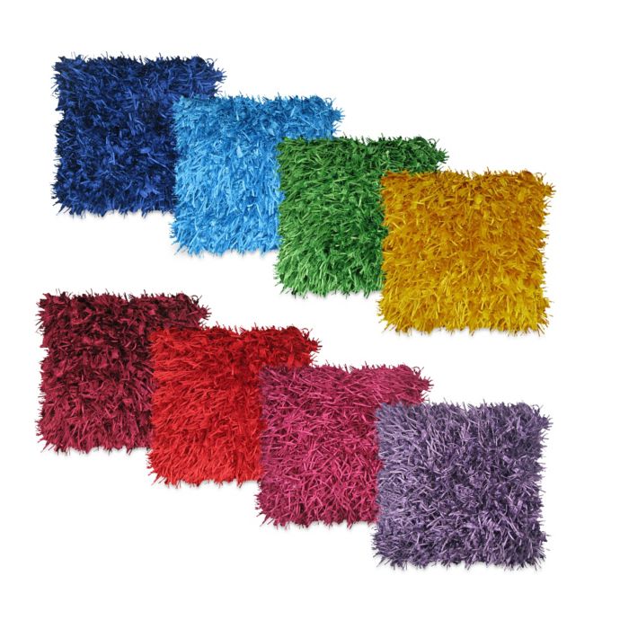 plush pillow shams