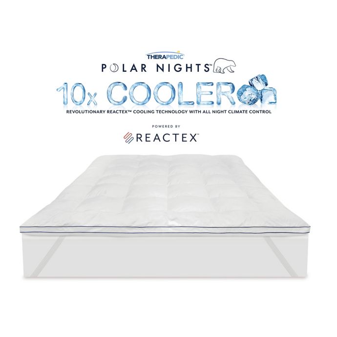 Therapedic Polar Nights 10x Cooling Ice Cube Mattress Topper Bed Bath And Beyond Canada
