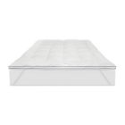 Alternate image 1 for Therapedic&reg; Polar Nights&trade; 10x Cooling Ice Cube King Mattress Topper
