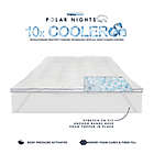Alternate image 3 for Therapedic&reg; Polar Nights&trade; 10x Cooling Ice Cube Queen Mattress Topper