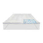 Alternate image 4 for Therapedic&reg; Polar Nights&trade; 10x Cooling Ice Cube Queen Mattress Topper
