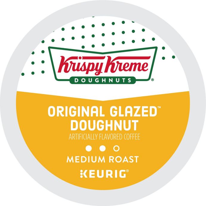 Krispy Kreme Original Glazed Doughnut Coffee Keurig K Cup Pods