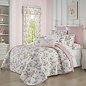 Mary 3-Piece Reversible Full/Queen Quilt Set in Rose