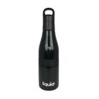 Alternate image 0 for Liquid Fusion 12 oz. 2-in-1 Stainless Steel Water Bottle and Bottle Insulator in Black
