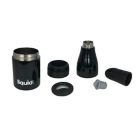 Alternate image 2 for Liquid Fusion 12 oz. 2-in-1 Stainless Steel Water Bottle and Bottle Insulator in Black