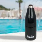 Alternate image 5 for Liquid Fusion 12 oz. 2-in-1 Stainless Steel Water Bottle and Bottle Insulator in Black