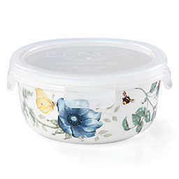 Lenox® Butterfly Meadow® 5.25-Inch Round Food Storage Container