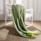 Alternate image 1 for Safavieh Glendal 50-Inch x 70-Inch Throw Blanket in Green