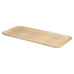 Artisanal Kitchen Supply® Birch Wood 13-Inch Rectangular Tray