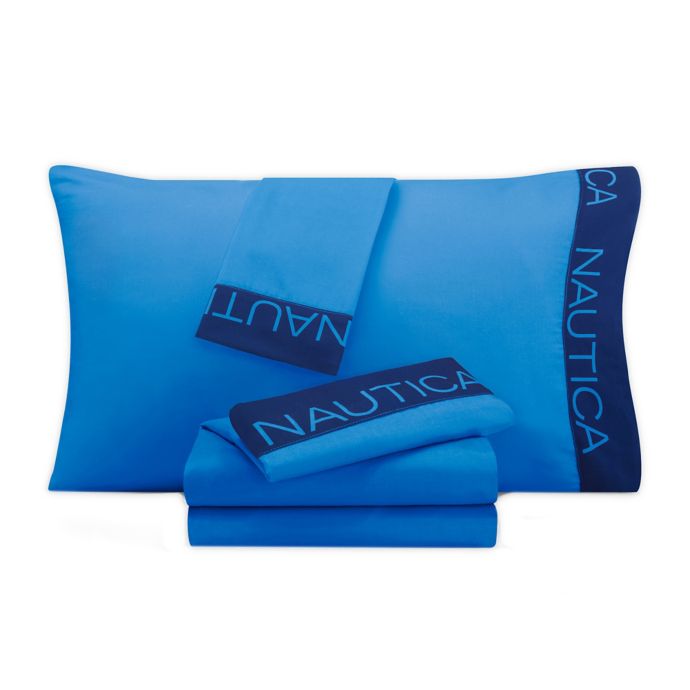 Nautica® Plaid Kid's Stripe Sheet Sets | Bed Bath & Beyond