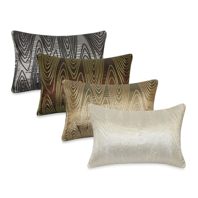Faux Bois Cord Oblong Throw Pillow Bed Bath Beyond
