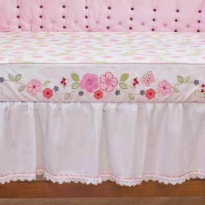 eyelet crib bedding